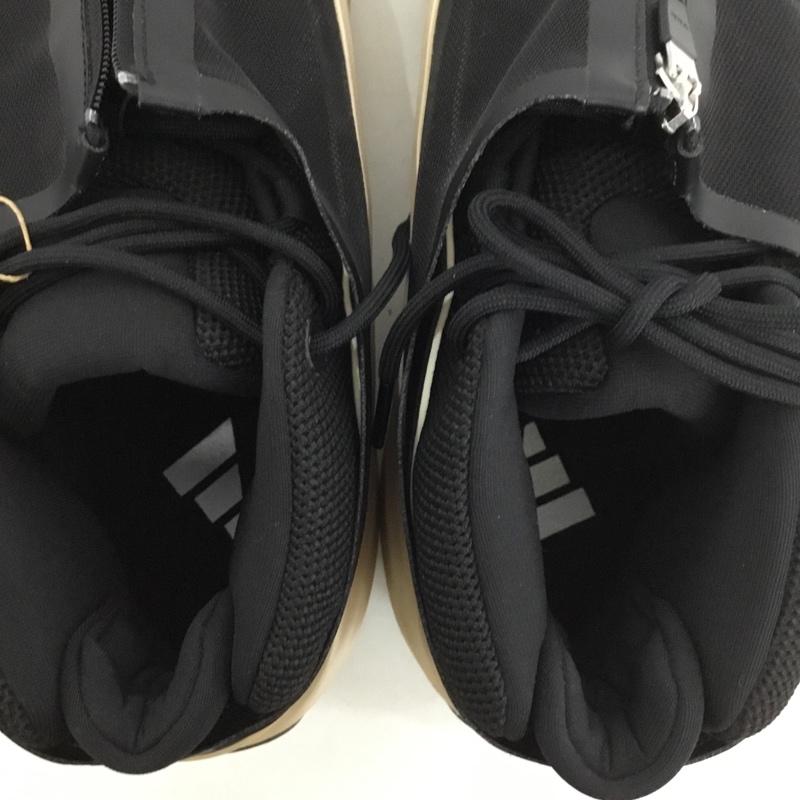 アディダス adidas スニーカー スニーカー ID8729 CRAZY IIINFITY 28cm 箱有 28.0cm ワンポイント 黒 / ブラック / X 金 / ゴールド /  メンズ USED 古着 中古 10128618