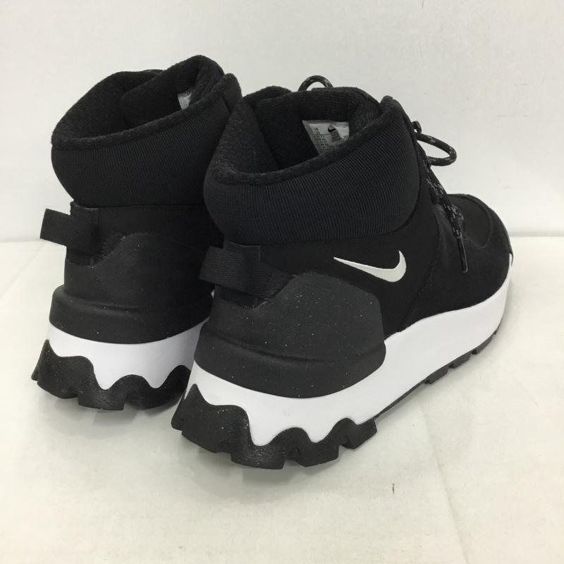 ナイキ NIKE スニーカー スニーカー DQ5601 001 CITY CLASSIC BOOT 27cm 箱有 27.0cm ワンポイント 黒 / ブラック / X 白 / ホワイト /  メンズ USED 古着 中古 10128619