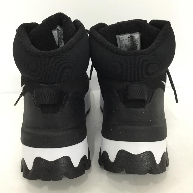 ナイキ NIKE スニーカー スニーカー DQ5601 001 CITY CLASSIC BOOT 27cm 箱有 27.0cm ワンポイント 黒 / ブラック / X 白 / ホワイト /  メンズ USED 古着 中古 10128619