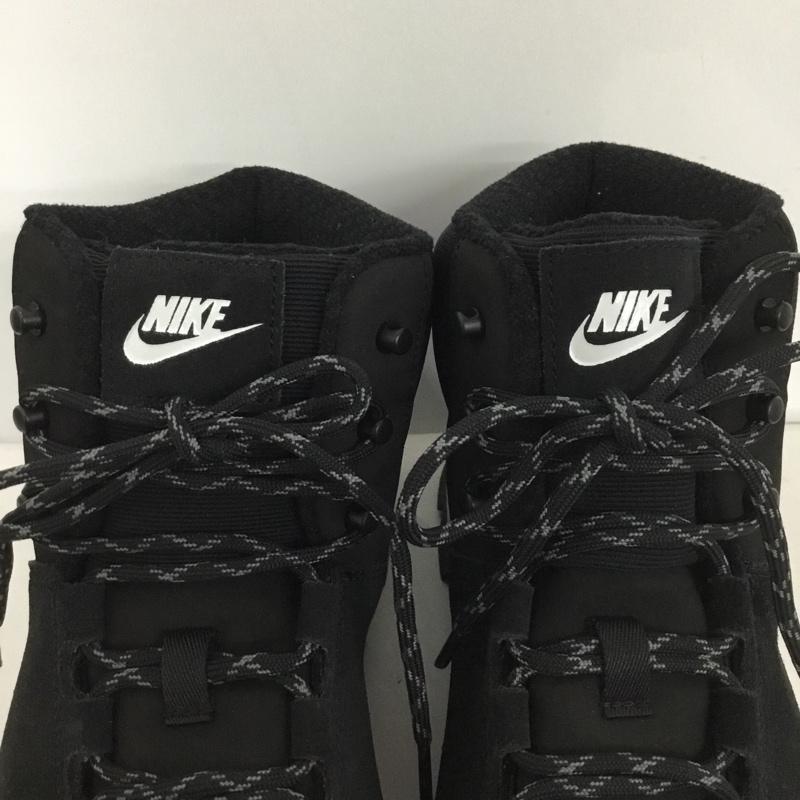ナイキ NIKE スニーカー スニーカー DQ5601 001 CITY CLASSIC BOOT 27cm 箱有 27.0cm ワンポイント 黒 / ブラック / X 白 / ホワイト /  メンズ USED 古着 中古 10128619