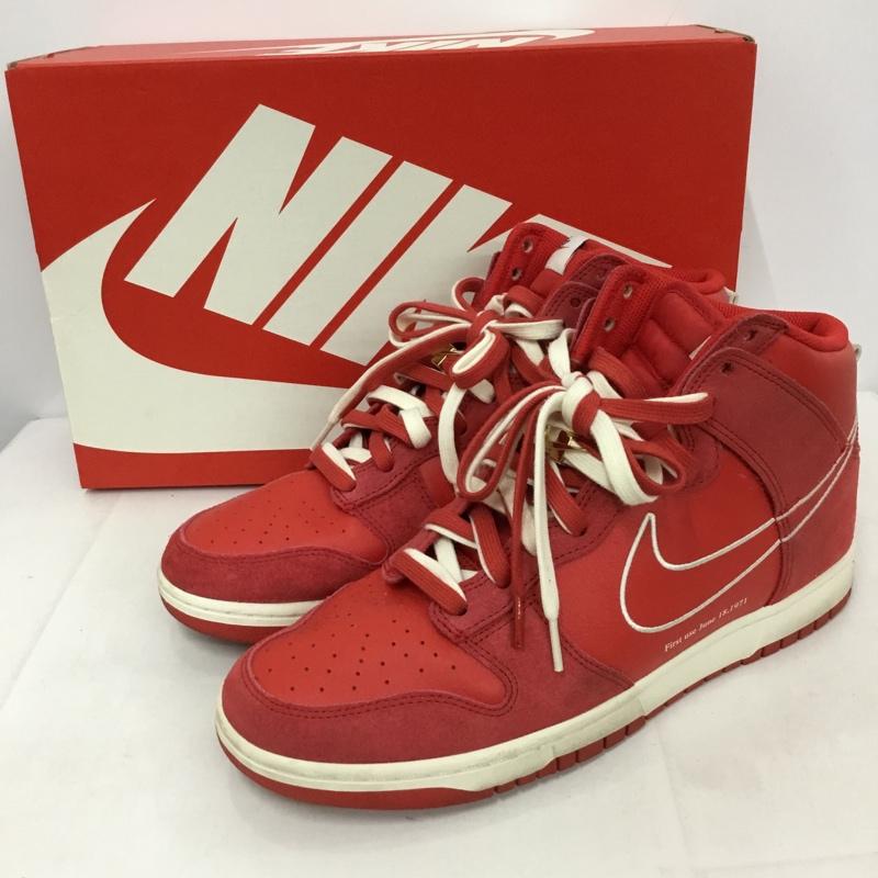 ナイキ NIKE スニーカー スニーカー DH0960-600 DUNK HI SE 30cm 箱有 30.0cm ロゴ、文字 赤 / レッド /  メンズ USED 古着 中古 10128621