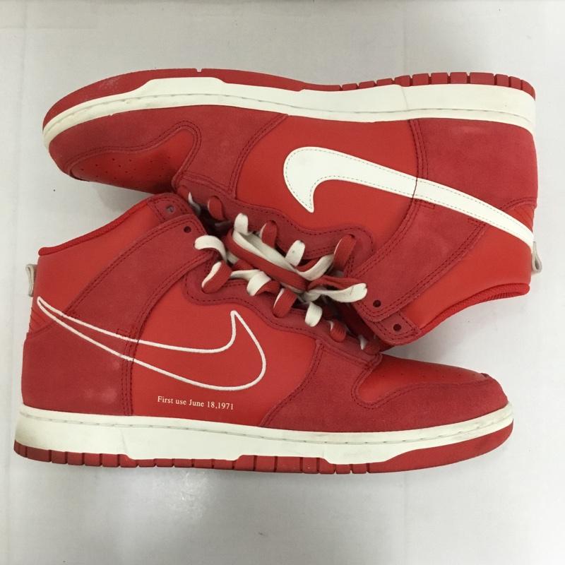 ナイキ NIKE スニーカー スニーカー DH0960-600 DUNK HI SE 30cm 箱有 30.0cm ロゴ、文字 赤 / レッド /  メンズ USED 古着 中古 10128621