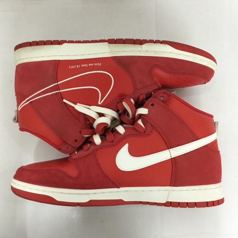 ナイキ NIKE スニーカー スニーカー DH0960-600 DUNK HI SE 30cm 箱有 30.0cm ロゴ、文字 赤 / レッド /  メンズ USED 古着 中古 10128621