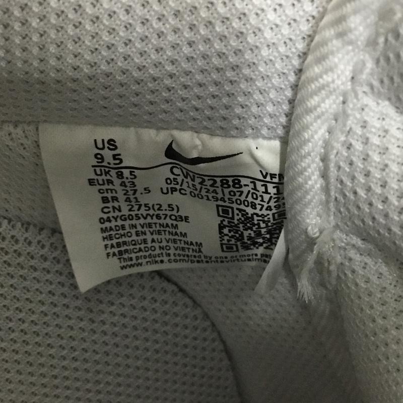 ナイキ NIKE スニーカー スニーカー CW2288-111 AIR FORCE 1 07 27.5cm 27.5cm ロゴ、文字 白 / ホワイト /  メンズ USED 古着 中古 10128622