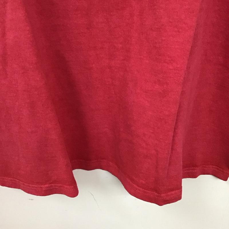 グッドオン Good On Tシャツ 半袖 半袖カットソー 無地Tシャツ Vネックカットソー XL 無地 赤 / レッド / red メンズ USED 古着 中古 10130485