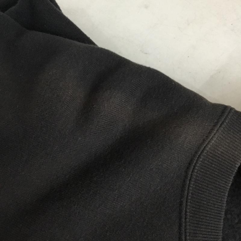 ヒューマンメード HUMAN MADE トレーナー 長袖 スウェット 裏起毛 M ロゴ、文字 黒 / ブラック / black メンズ USED 古着 中古 10133568