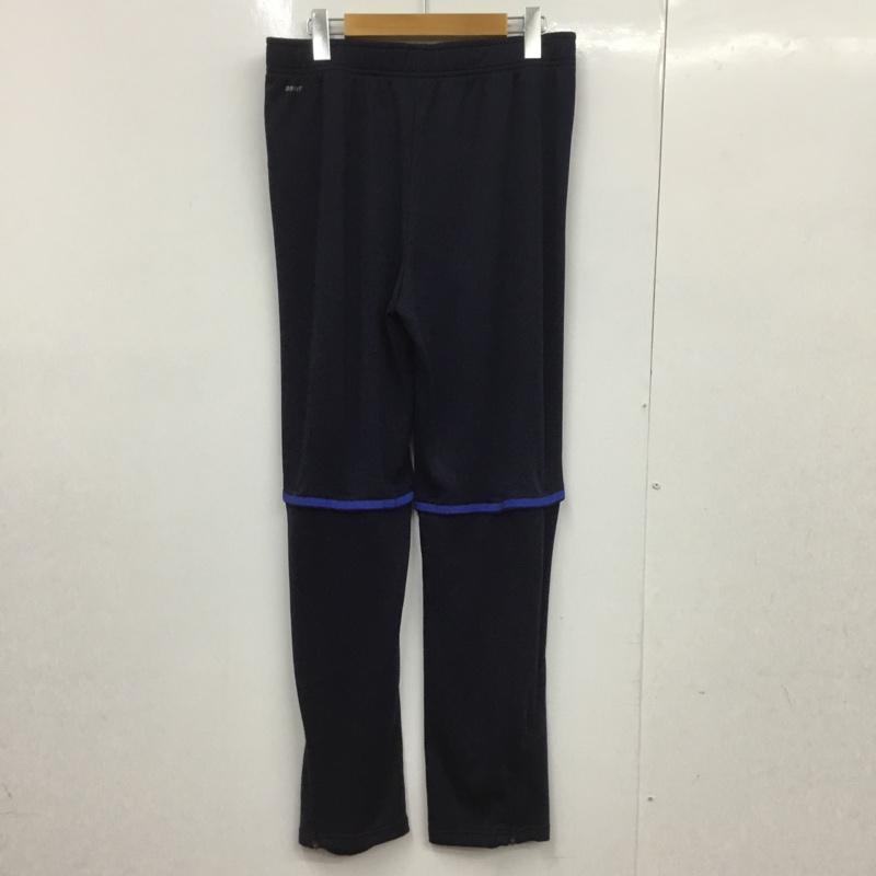 ナイキ NIKE ボトムス ボトムス ジャージ L ロゴ、文字 X プリント 紺 / ネイビー /  メンズ USED 古着 中古 10135019