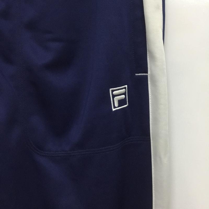 フィラ FILA ボトムス ボトムス ジャージ M 無地 紺 / ネイビー /  メンズ USED 古着 中古 10135022