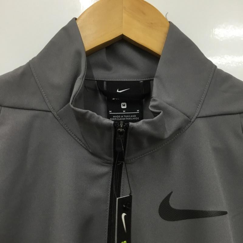 ナイキ NIKE ジャケット、上着 ジャンパー、ブルゾン 928011-036 ウーブン トレーニングジャケット M ロゴ、文字 灰 / グレー /  メンズ USED 古着 中古 10135031