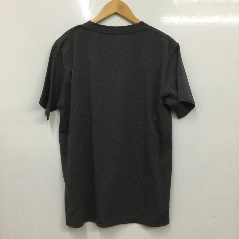 チャンピオン Campion Tシャツ 半袖 C3-PS324 速乾 tシャツ スポーツウェア トレーニングウェア L ロゴ、文字 X プリント チャコールグレー / チャコールグレー /  メンズ USED 古着 中古 10135040