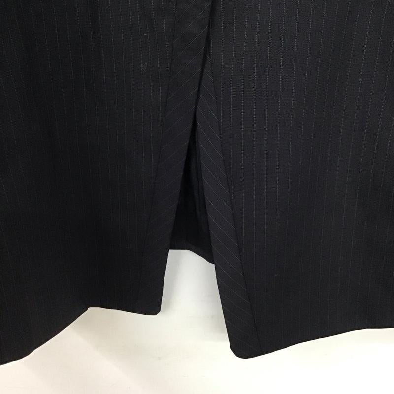 アルマーニコレッツォーニ ARMANI COLLEZIONI ジャケット、上着 ジャケット、ブレザー 長袖ジャケット アウター 前ボタン カラージャケット 40 ストライプ 紺 / ネイビー /  レディース USED 古着 中古 10135060