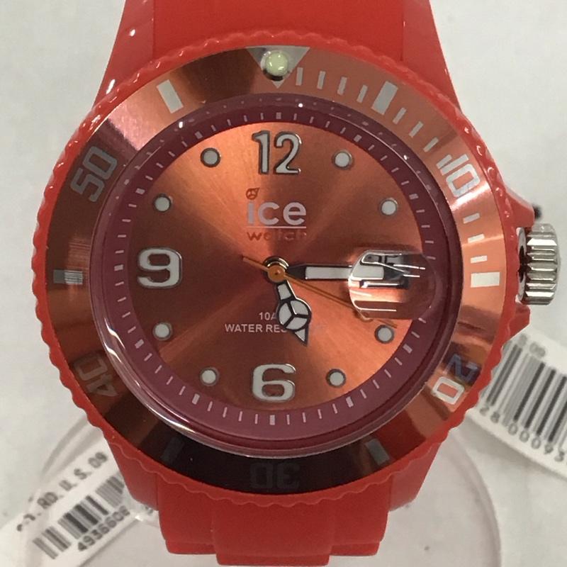 アイスウォッチ ICE WATCH 腕時計 アナログ（クォーツ式） SI.RD.U.S.09 ロゴ、文字 赤 / レッド /  メンズ USED 古着 中古 10135239