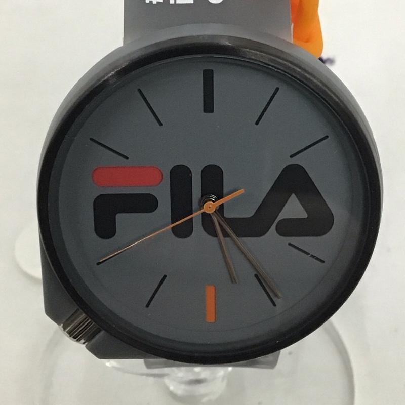 フィラ FILA 腕時計 アナログ（クォーツ式） 38-199-005 ロゴ、文字 灰 / グレー /  レディース USED 古着 中古 10135266