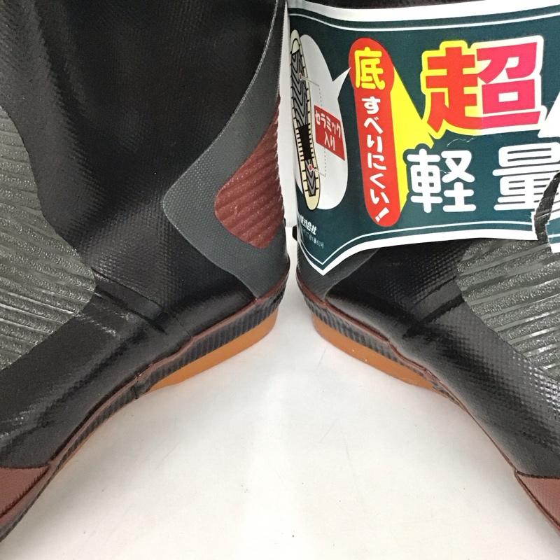 古着 USED 作業靴 作業靴 Calcer Ace 安全靴 長靴 3L 3L ロゴ、文字 黒 / ブラック / X 茶 / ブラウン /  メンズ USED 古着 中古 10135336