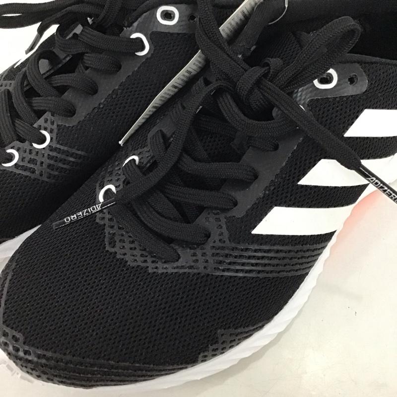 アディダス adidas カジュアルシューズ カジュアルシューズ G28885 ランニングシューズ 22.5cm 無地 黒 / ブラック /  レディース USED 古着 中古 10135341