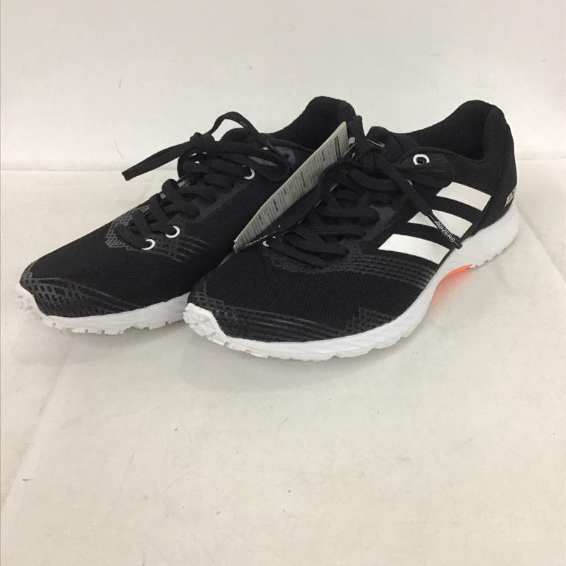 アディダス adidas カジュアルシューズ カジュアルシューズ G28885 ランニングシューズ 23.0cm 無地 黒 / ブラック /  レディース USED 古着 中古 10135342