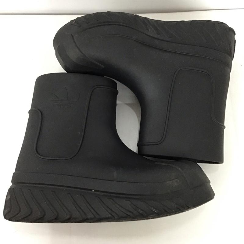 アディダス adidas ブーツ ブーティ ADIFOM SST BOOT ロゴ、文字 黒 / ブラック /  メンズ USED 古着 中古 10135372
