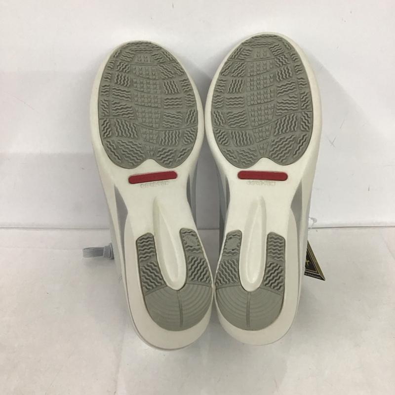 マドラスウォーク madras Walk カジュアルシューズ カジュアルシューズ MWL1009 GORE-TEX レースアップヒールスニーカー 24.5cm 無地 白 / ホワイト / X 灰 / グレー / X 銀 / シルバー /  レディース USED 古着 中古 10135383