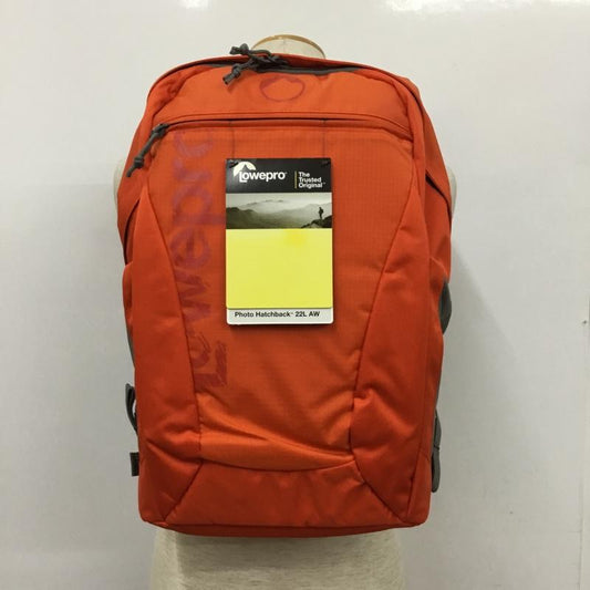 ロープロ Lowepro リュックサック、デイパック リュックサック、デイバッグ Photo Hatchback 22L カメラバッグ カメラリュック ロゴ、文字 橙 / オレンジ /  メンズ USED 古着 中古 10135396