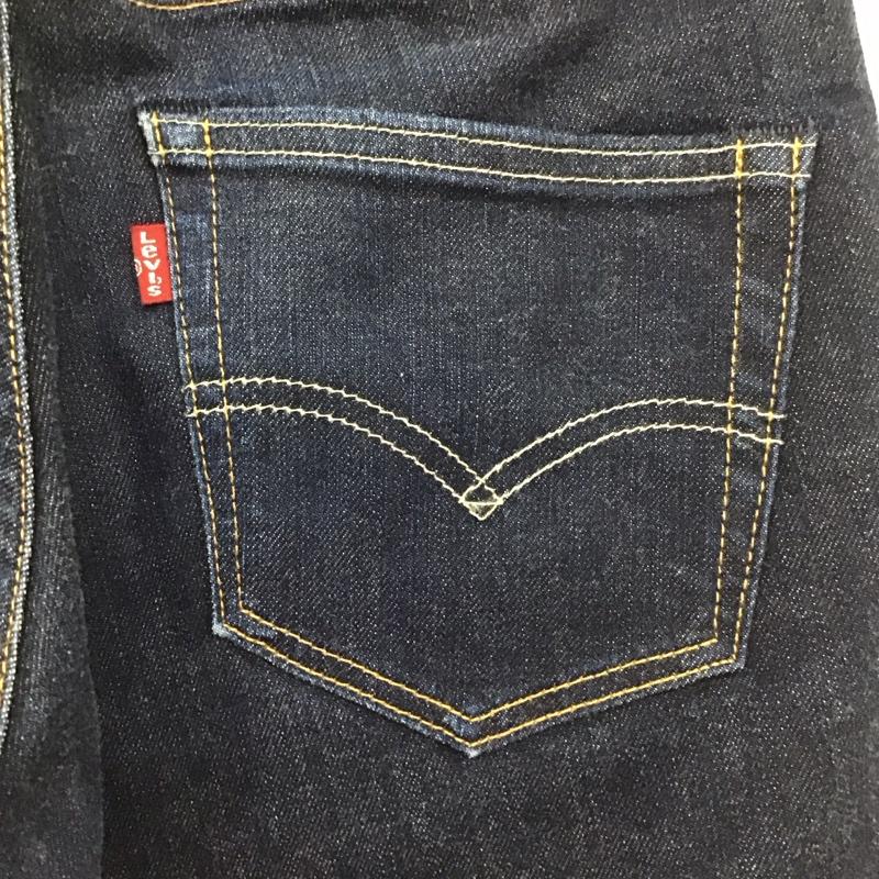 リーバイストラウスアンドコー Levi Strauss & co. パンツ デニム、ジーンズ デニムパンツ スリムパンツ カジュアルパンツ ストレッチパンツ 28インチ 無地 インディゴ / インディゴ /  メンズ USED 古着 中古 10135453