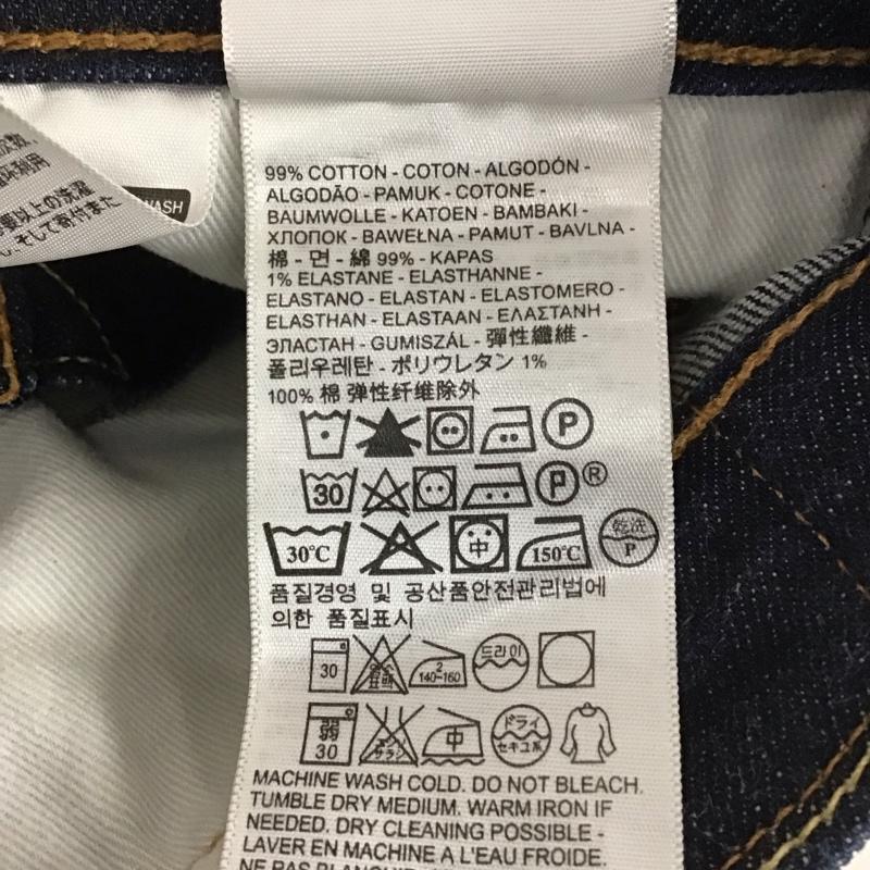 リーバイストラウスアンドコー Levi Strauss & co. パンツ デニム、ジーンズ デニムパンツ スリムパンツ カジュアルパンツ ストレッチパンツ 28インチ 無地 インディゴ / インディゴ /  メンズ USED 古着 中古 10135453