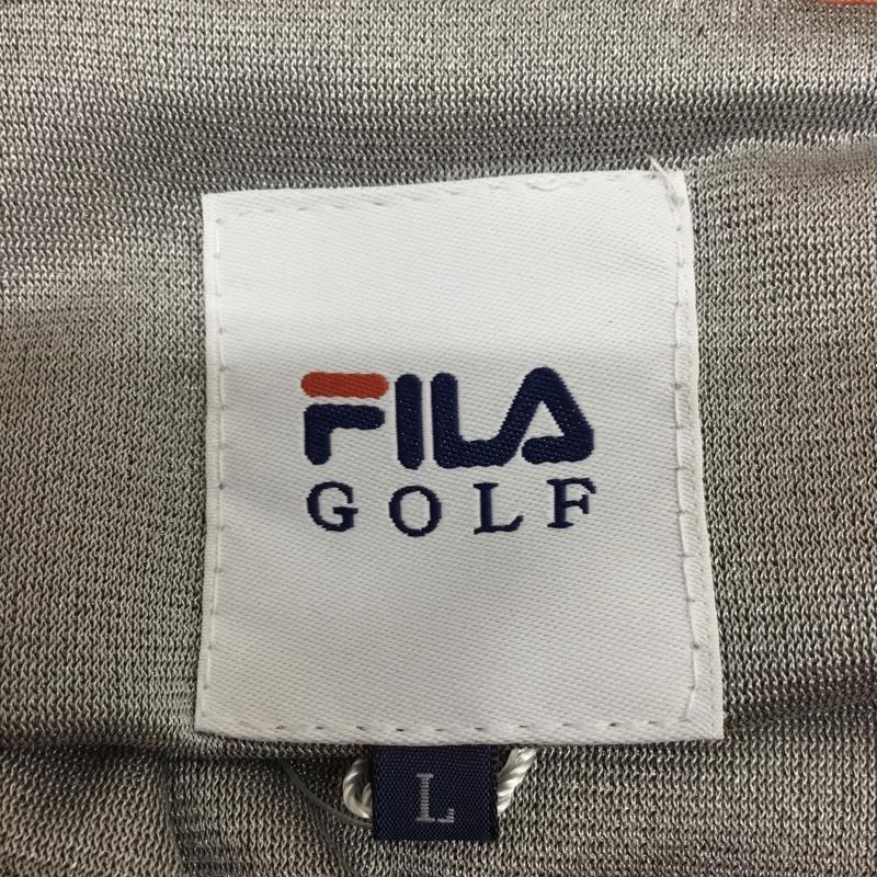 フィラ FILA ジャケット、上着 ジャンパー、ブルゾン 788265Y フィラゴルフ ブルゾン L プリント 橙 / オレンジ /  メンズ USED 古着 中古 10135475