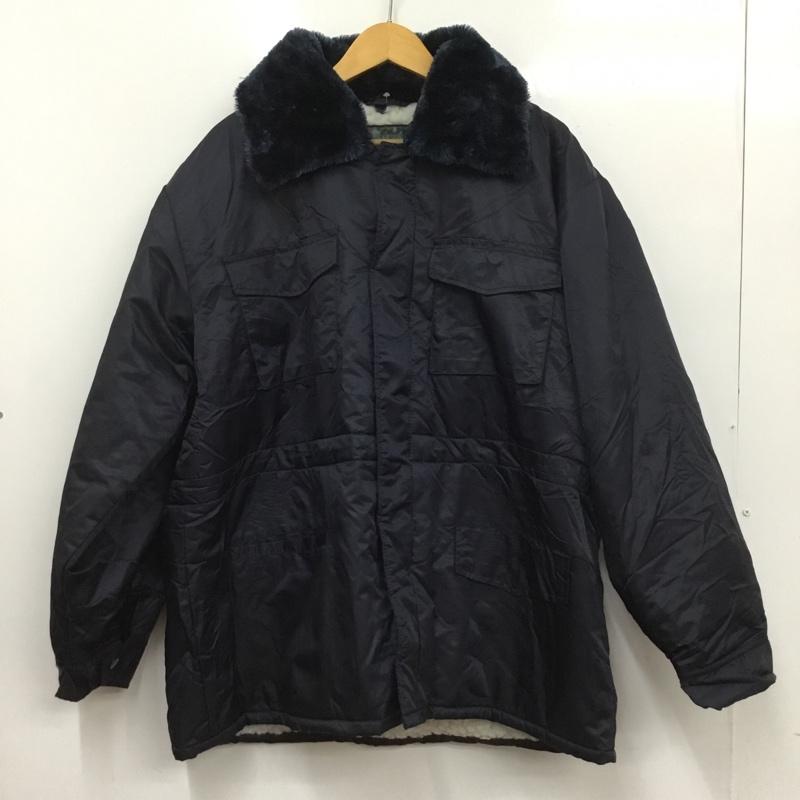 古着 USED ジャケット、上着 ジャンパー、ブルゾン LL 無地 紺 / ネイビー /  メンズ USED 古着 中古 10135497