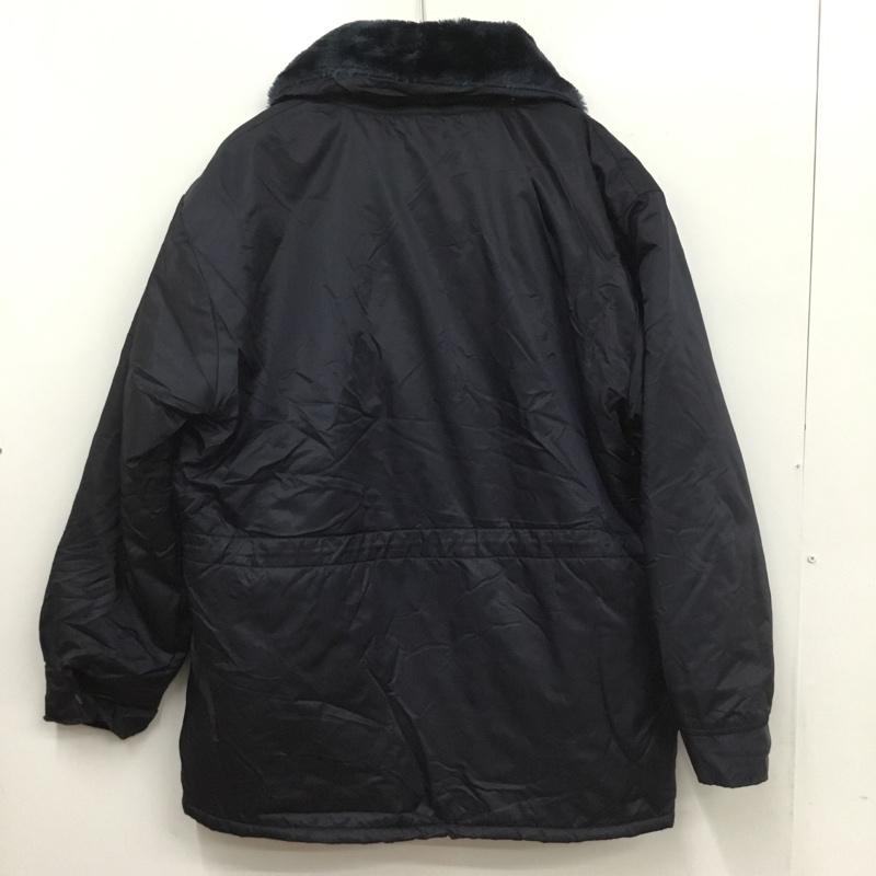 古着 USED ジャケット、上着 ジャンパー、ブルゾン LL 無地 紺 / ネイビー /  メンズ USED 古着 中古 10135497