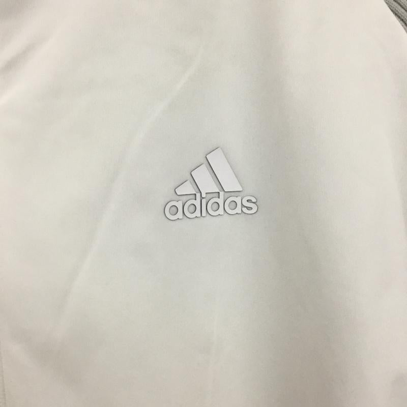 アディダス adidas ジャケット、上着 ジャンパー、ブルゾン EJ7314 ロゴ、文字 X プリント 白 / ホワイト / X 灰 / グレー /  メンズ USED 古着 中古 10135503