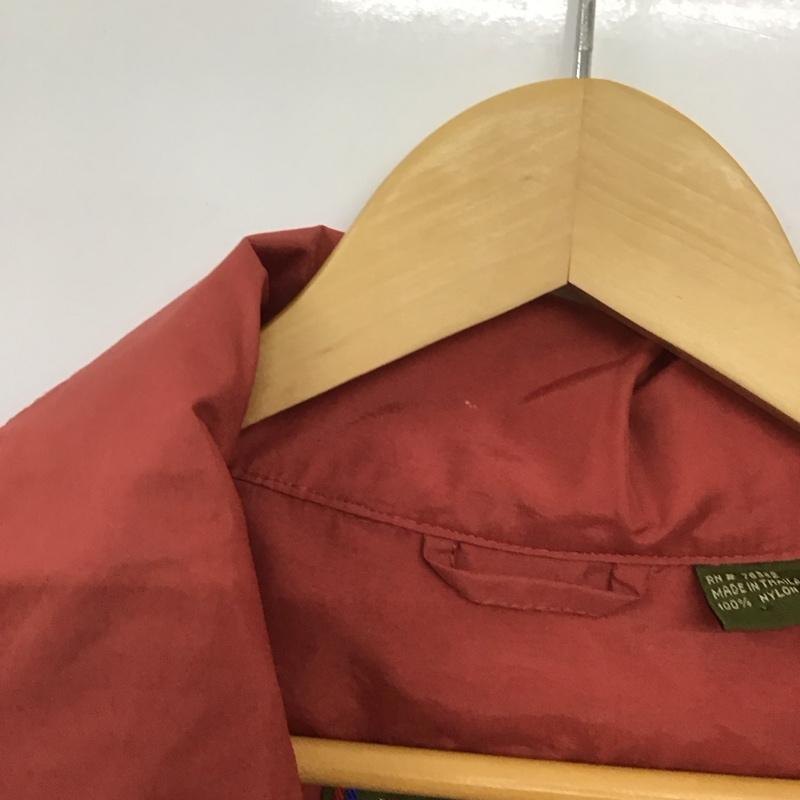 ティンバーランド Timberland ジャケット、上着 ジャケット、ブレザー ジップアップジャケット ナイロンジャケット アウター L ロゴ、文字 えんじ / ワインレッド /  メンズ USED 古着 中古 10135507