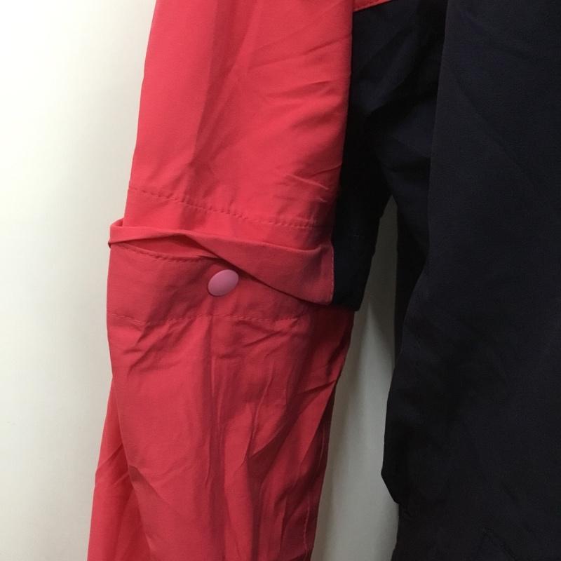 ルコックスポルティフ le coq sportif ウェア ウェア QGWNJH00W レインウエア ゴルフ 上下セット ジャケット パンツ スポーツ L ロゴ、文字 桃 / ピンク / X 紺 / ネイビー /  レディース USED 古着 中古 10135534