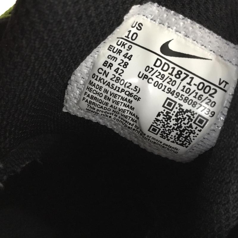 ナイキ NIKE スニーカー スニーカー DD1871-002 AIR MAX 95 28cm KIM JONES 28.0cm ロゴ、文字 黒 / ブラック / X 灰 / グレー / X 黄 / イエロー /  メンズ USED 古着 中古 10135542