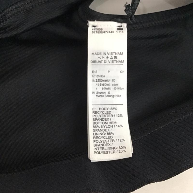 ナイキ NIKE トップス トップス 823313-101 ナイキプロ アップデーテッドブラ スポーツブラ タグ付き S ロゴ、文字 黒 / ブラック /  レディース USED 古着 中古 10135552