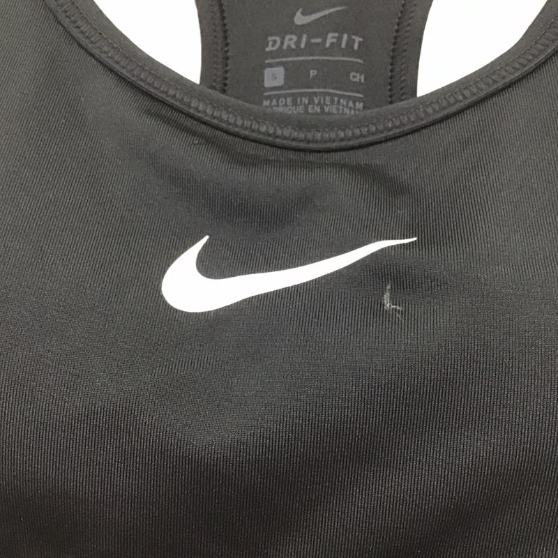 ナイキ NIKE トップス トップス 823313-101 ナイキプロ アップデーテッドブラ スポーツブラ タグ付き S ロゴ、文字 黒 / ブラック /  レディース USED 古着 中古 10135552