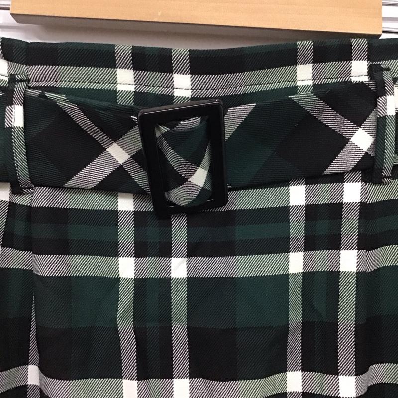 ザラティーアールエフ ZARA TRF スカート ロングスカート ロングスカート タイトスカート バックスリット チェック S チェック マルチカラー / マルチカラー /  レディース USED 古着 中古 10135581