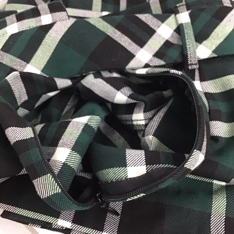 ザラティーアールエフ ZARA TRF スカート ロングスカート ロングスカート タイトスカート バックスリット チェック S チェック マルチカラー / マルチカラー /  レディース USED 古着 中古 10135581