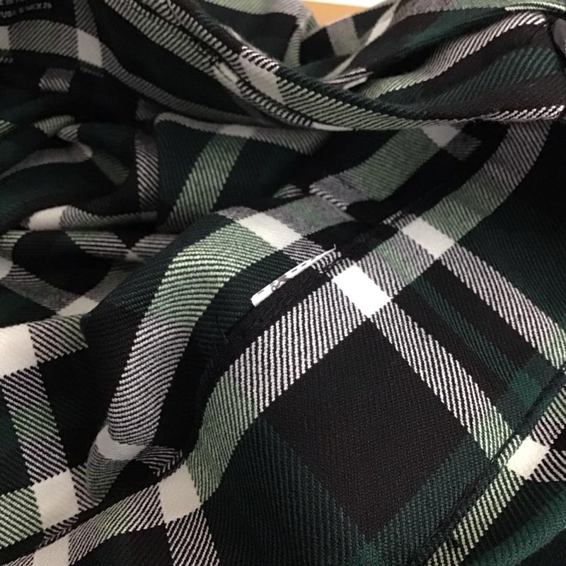ザラティーアールエフ ZARA TRF スカート ロングスカート ロングスカート タイトスカート バックスリット チェック S チェック マルチカラー / マルチカラー /  レディース USED 古着 中古 10135581