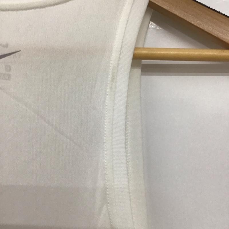 ナイキ NIKE タンクトップ タンクトップ BQ3297-100 スポーツウェア タグ付き L ロゴ、文字 白 / ホワイト /  レディース USED 古着 中古 10135612