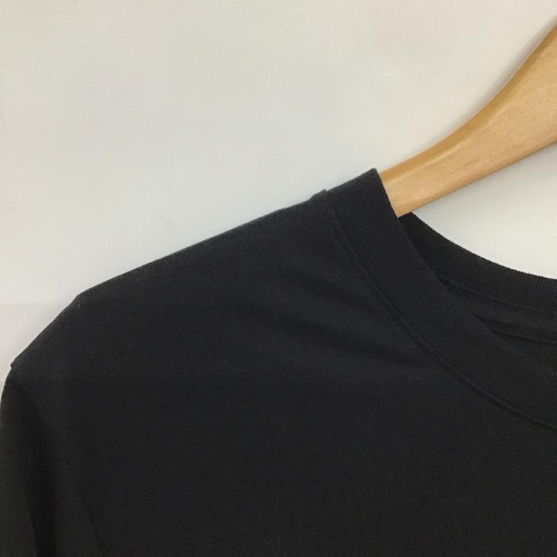 ナイキ NIKE Tシャツ 半袖 BQ1854-010 スウッシュ DRI-FIT スポーツウェア L ロゴ、文字 黒 / ブラック /  メンズ USED 古着 中古 10135616