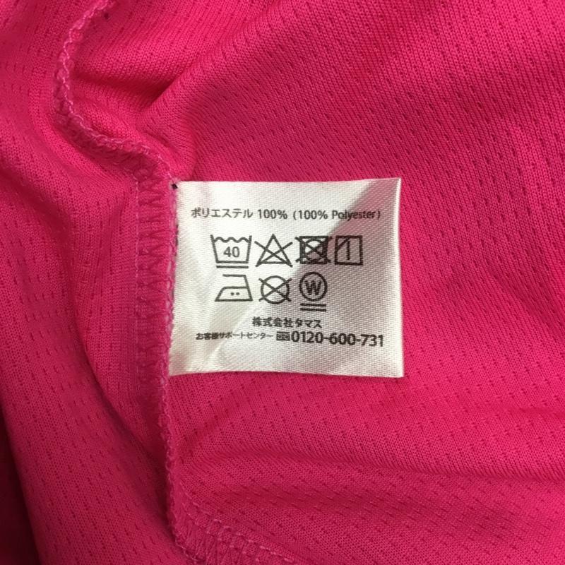 バタフライ BUTTERFLY Tシャツ 半袖 45230-016-0-105 卓球ウェア スポーツウェア タグ付き ウィンロゴ M ワンポイント 桃 / ピンク /  メンズ USED 古着 中古 10135664