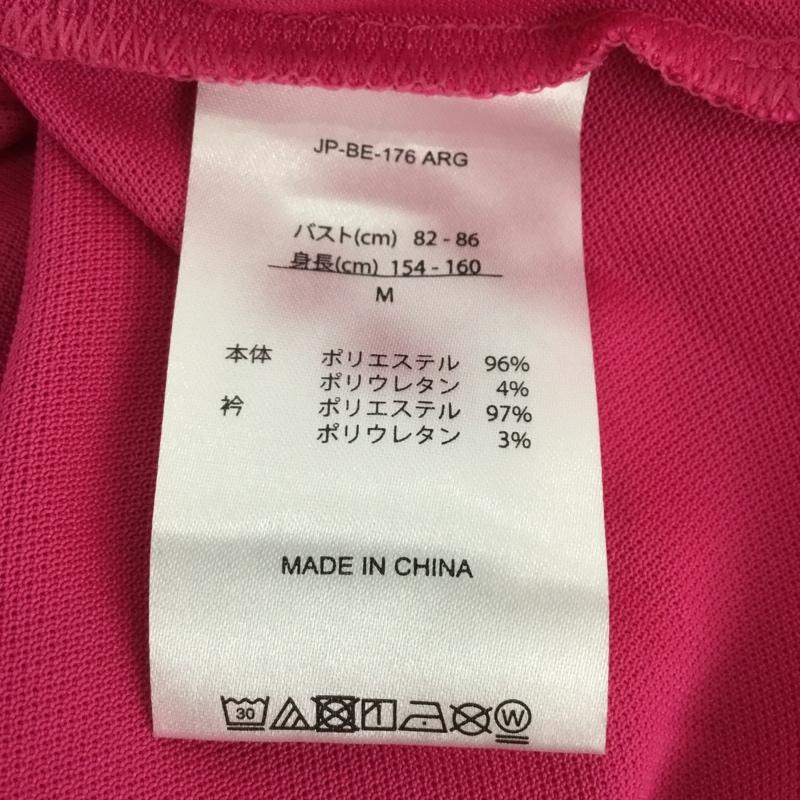 古着 USED ポロシャツ 半袖 FJW-F17-S01 FootJoy ゴルフウェア タグ付き M ロゴ、文字 桃 / ピンク /  レディース USED 古着 中古 10135696
