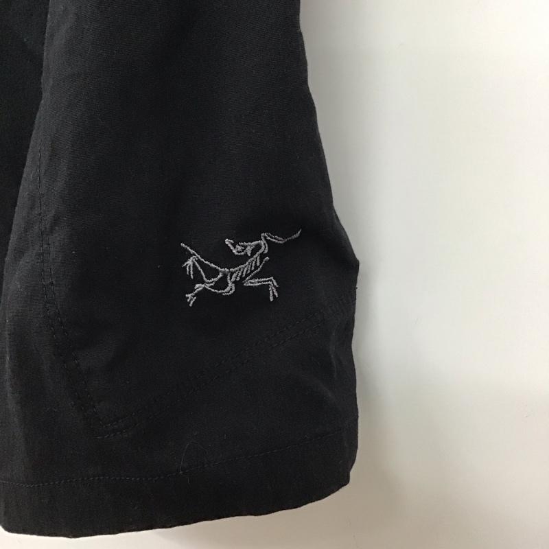 アークテリクス ARC TERYX パンツ ショートパンツ ショートパンツ ハーフパンツ カジュアルパンツ 28インチ ロゴ、文字 黒 / ブラック /  メンズ USED 古着 中古 10135717