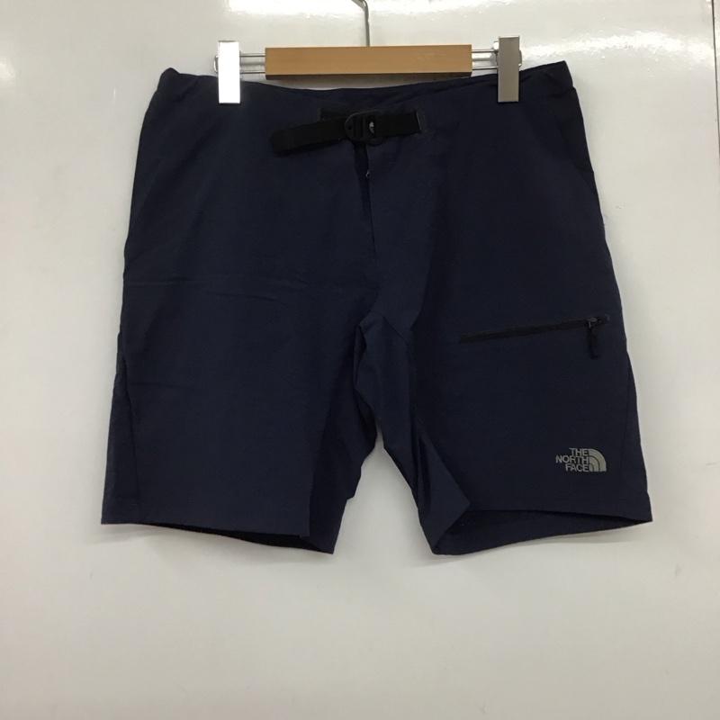 ザノースフェイス THE NORTH FACE パンツ ショートパンツ NB41446 ショートパンツ ハーフパンツ M ロゴ、文字 紺 / ネイビー /  メンズ USED 古着 中古 10135734