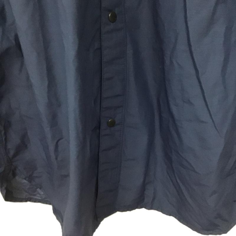 ザノースフェイス THE NORTH FACE シャツ、ブラウス 長袖 NR11403 長袖シャツ ナイロンシャツ XL 無地 紺 / ネイビー /  メンズ USED 古着 中古 10135971