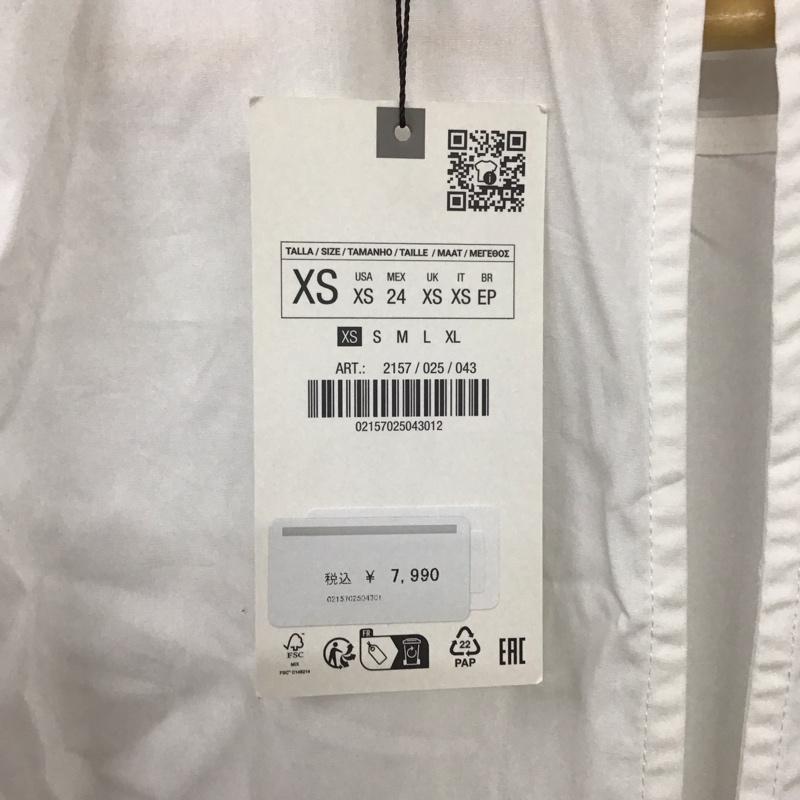 ザラ ZARA ワンピース・ドレス・オールインワン ワンピース・ドレス・オールインワン オーバーオール つなぎ オールインワン XS 無地 白 / ホワイト / X 紺 / ネイビー /  レディース USED 古着 中古 10136046