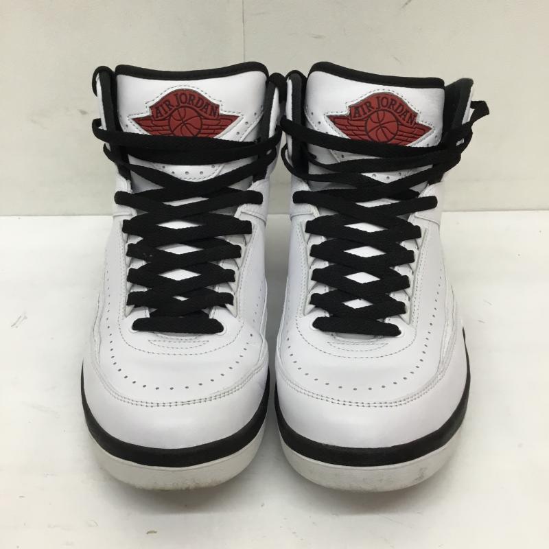 ナイキ NIKE スニーカー スニーカー AIR JORDAN 2 RETRO DX2454-106 28.5cm ロゴ、文字 白 / ホワイト / X 赤 / レッド / X 黒 / ブラック /  メンズ USED 古着 中古 10136075