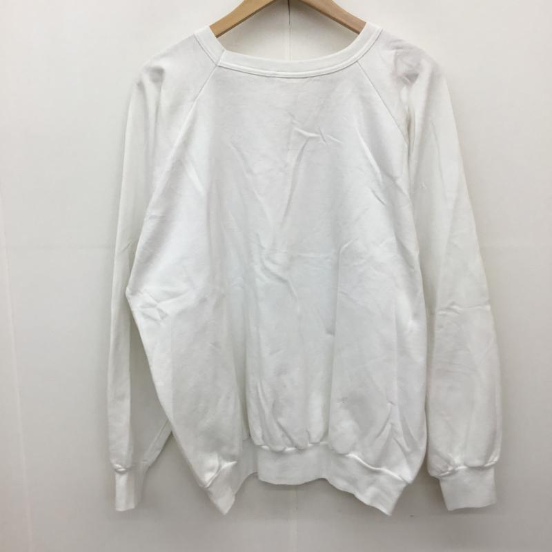 ＵＳＥＤ古着 USED/古着 トレーナー 長袖 MADE IN CANADA XL  白 / ホワイト /  メンズ USED 古着 中古 10136080