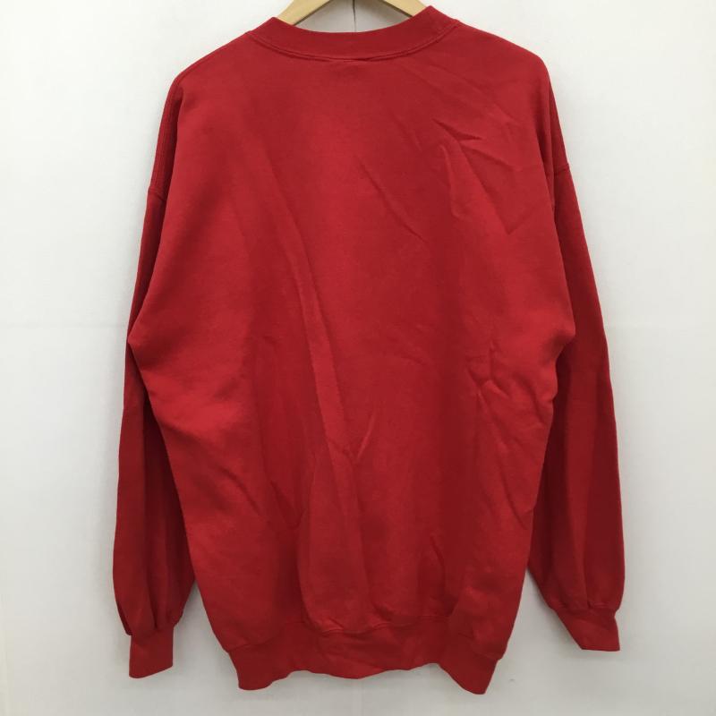 ギルダン GILDAN トレーナー 長袖 L  赤 / レッド /  メンズ USED 古着 中古 10136084