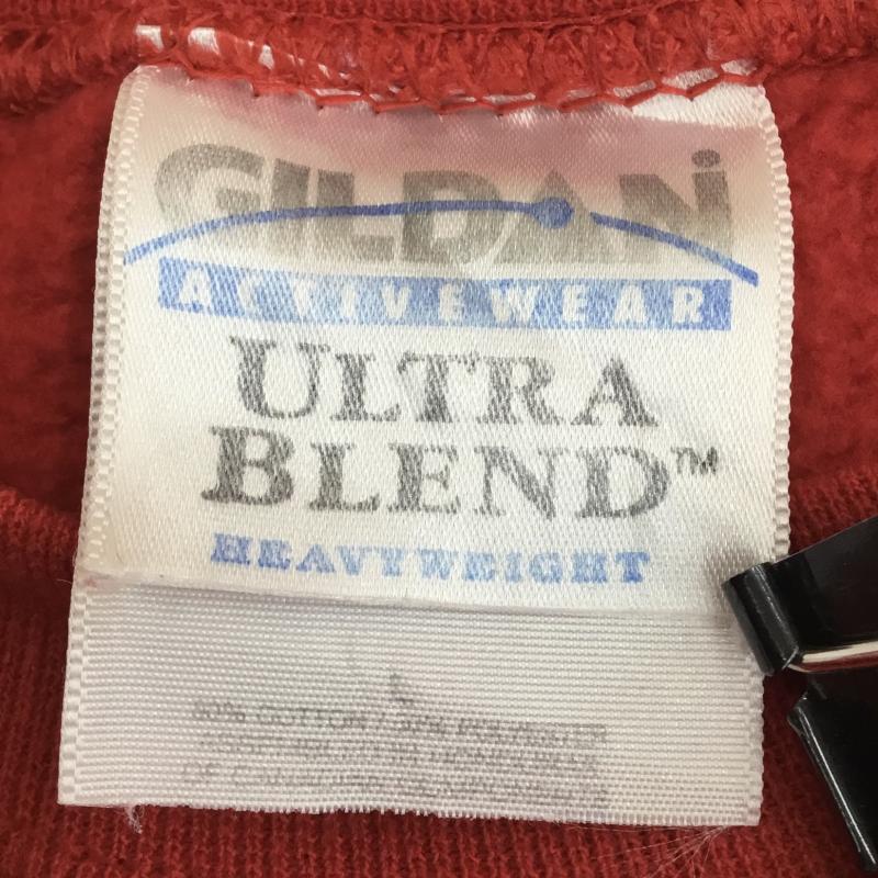 ギルダン GILDAN トレーナー 長袖 L  赤 / レッド /  メンズ USED 古着 中古 10136084