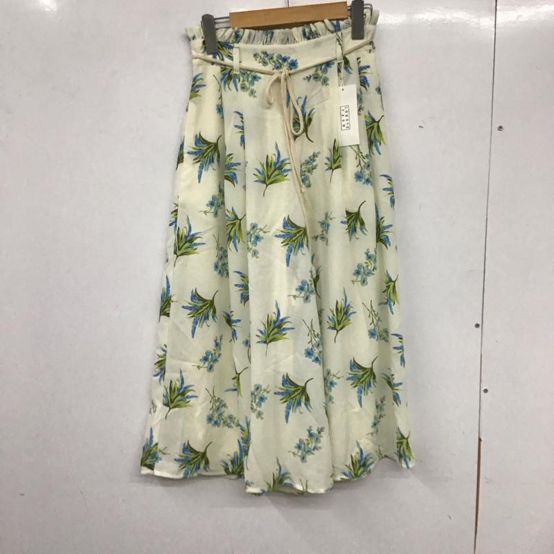ローリーズファーム LOWRYS FARM パンツ スラックス lf517005ak ワイドパンツ 七分丈パンツ 総柄パンツ カジュアルパンツ FREE プリント マルチカラー / マルチカラー /  レディース USED 古着 中古 10136111
